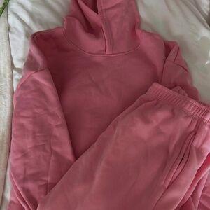 Pink Sweat Set